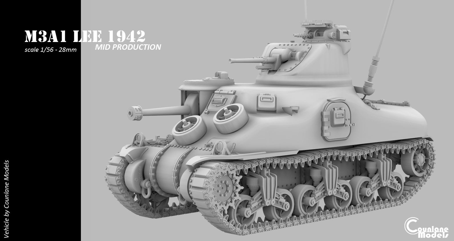 M3A1 Lee Mid Production